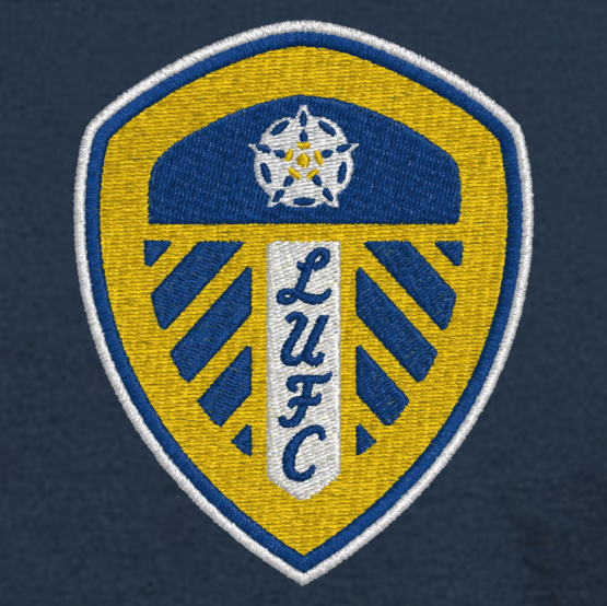 Leeds United Football club Embroidered Polo Shirt - FansWear